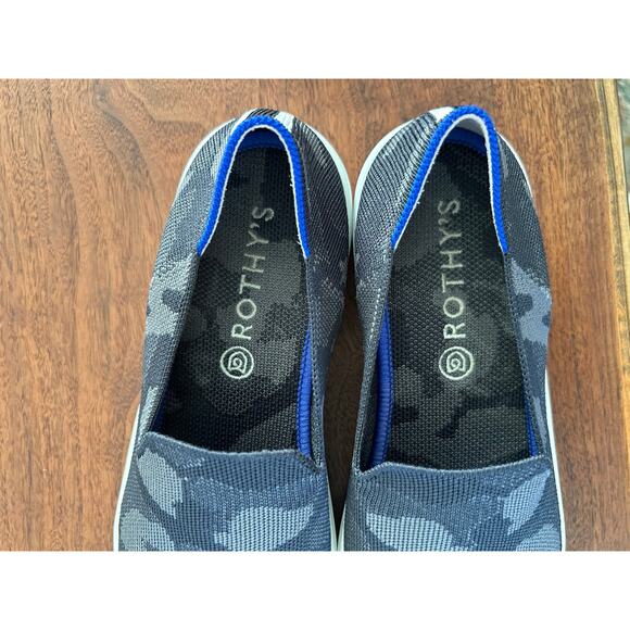 Rothy's The Original Sneakers Slip-On Camo Shoes Womens 9.5 Comfort Washable - Picture 9 of 10